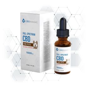 Cat CBD Full Spectrum Hemp Oil 1000mg - Salmon Flavour
