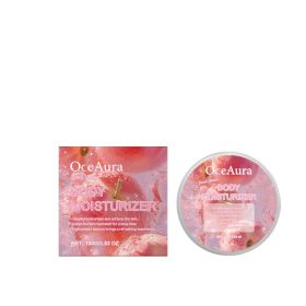 OceAura Peach Moisturizing Moisturizer, Body Moisturizing Treatment Hydrating Refreshing Firming Body Cream (Option: 100g-130.44g-2.83*2.83*1.77inch)